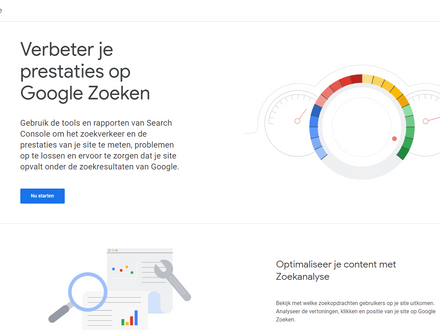 Eine neue Website bei Google anmelden